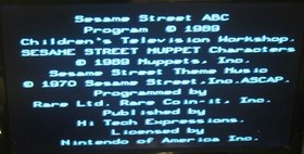 Simpsons:Bart vs Mutants & Sesame Street for NES!Nintendo!Authentic!Clean/Tested