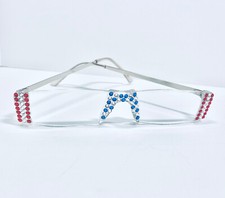 USA Crystal Reading Glasses 2 Designs Red White Blue Made with Swarovski NEW