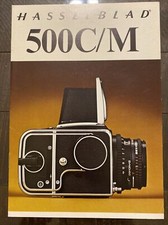 HASSELBLAD 500C/M  1977 Camera Brochure Sweden
