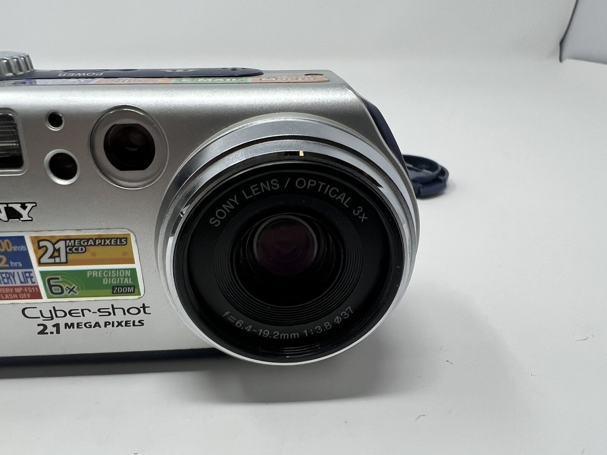 Sony Cyber-Shot DSC-P50 2.1 MP Digital Camera Silver Tested