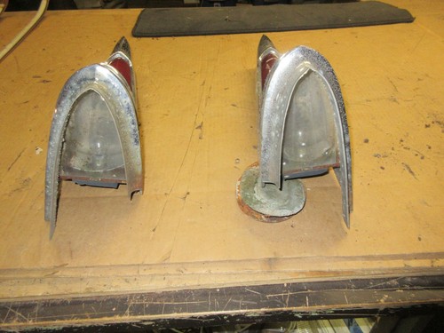 1960 Plymouth Belvedere FURY TAILIGHT LAMP ASSEMBLIES SET - Picture 4 of 9