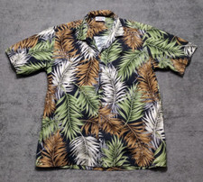 Vintage Pacific Legend Hawaiian Shirt Mens Large Palm USA Button Up Excellent