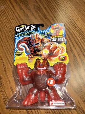 Heroes of Goo Jit Zu Dino X-Ray Action Figure Blazagon Dragon Stretchy New!!