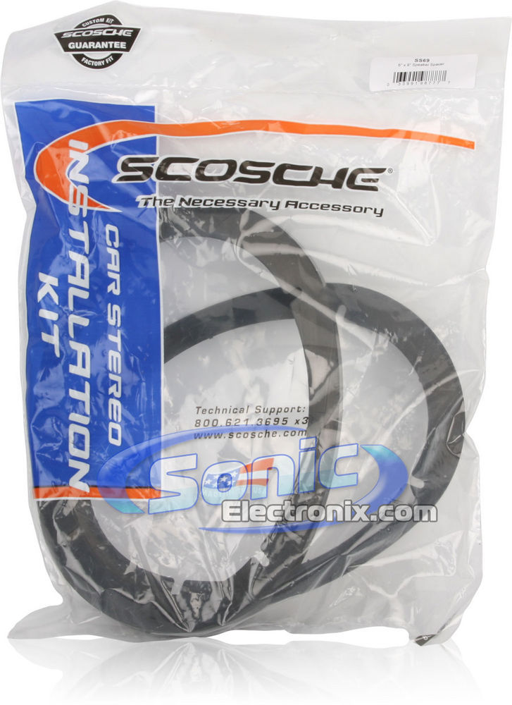 Scosche SS69 Universal 6x9" Car Speaker Adapter Spacer