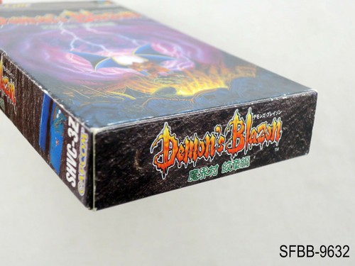 Complete Demons Blazon Crest Super Famicom Japanese Import SFC JP US Seller - Picture 5 of 8