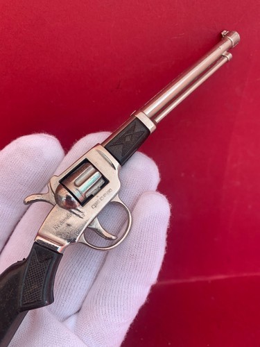 REDONDO FORT LARAMY CAP PISTOL MADE SPAIN VINTAGE MINIATURE TOY METAL PISTOLA - Imagen 5 de 17