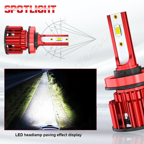 Super Bright H11 LED Headlight Conversion Kit Low Beam Bulbs 6000K xenon White - Picture 9 of 10