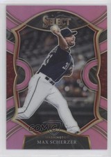 2021 Panini Select Concourse Pink Prizm 7/10 Max Scherzer #65 9o3