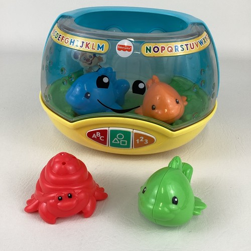 Fisher Price Laugh & Learn Magical Lights Fishbowl Interactive Toy Music Phrases