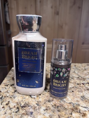 Bath & Body Works DREAM BRIGHT Daily Body Lotion 8 oz And 2.5 Oz Mist *NEW*