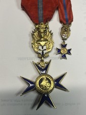 Croce e Mignon Ordine Militare Ospitaliero di Santa Maria di Betlemme Anni 40