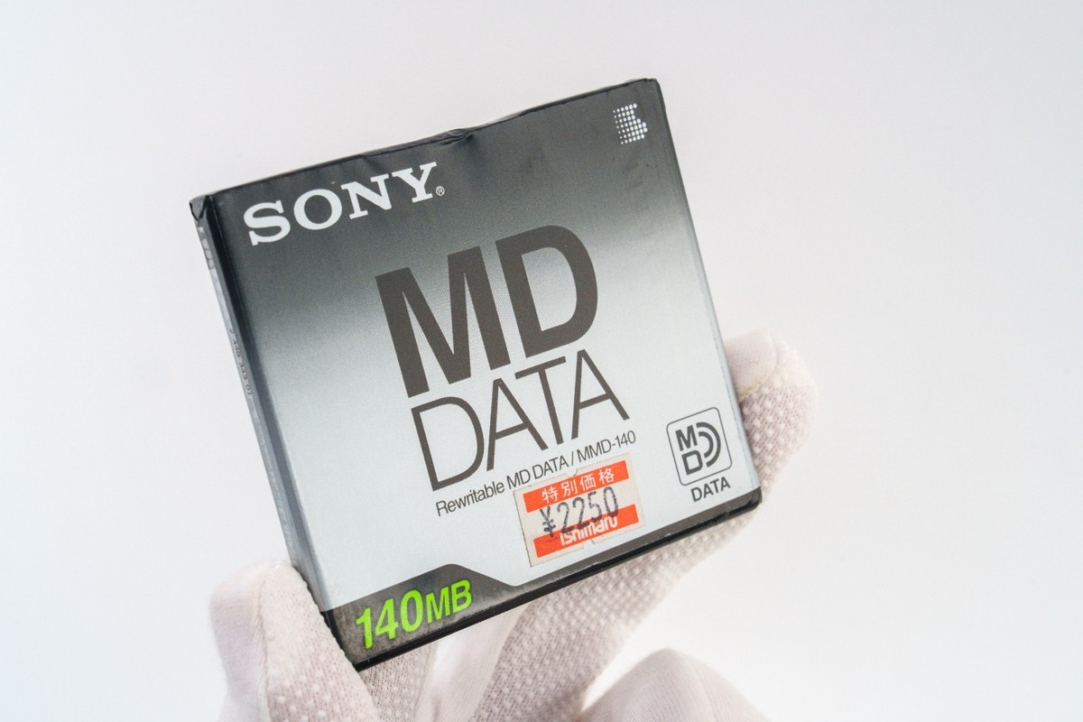 SONY MDディスク 300枚 Sony MMD-140 MiNiDiSC MD DATA Disc (140MB) Multitrack Recording