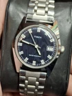 Timex Sprite 1976 Blue Dial Silver Tone Mens Vintage 1970s Mechanical...