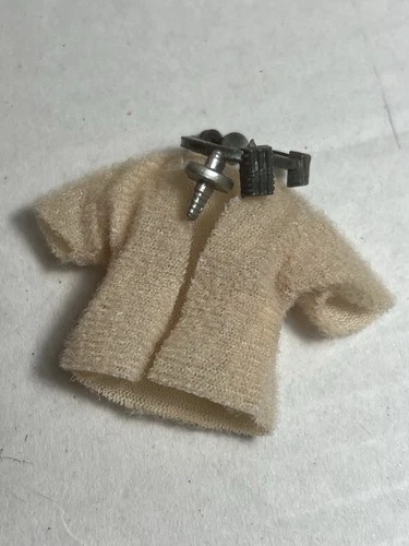 VINTAGE KENNER STAR WARS ESB 1980 YODA COAT ROBE AND BELT ACCESSORY PARTS LOT