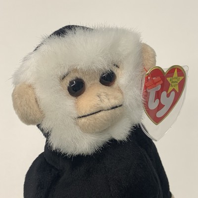 Ty 1998 1999 Rare Tags Error Mooch Spider Monkey The Beanie Babies Collection