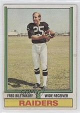 1974 Topps Fred Biletnikoff #490 HOF 0u2j
