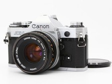 Canon AE-1 SLR 35mm Film Camera FD 50mm f/1.8 s.c. Lens from JAPAN Exc 3 
