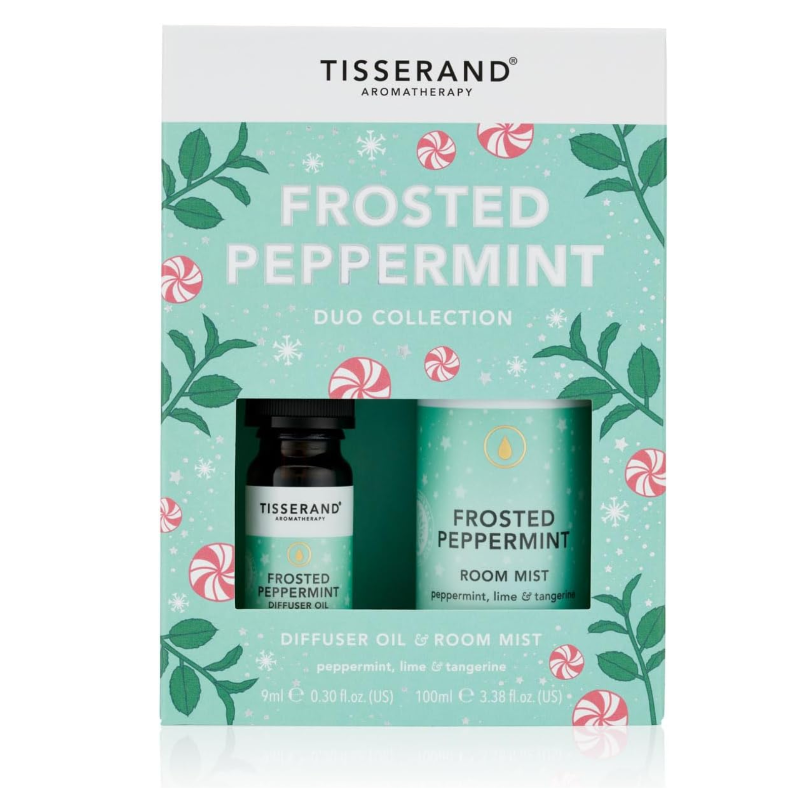 Tisserand Frosted Peppermint Essential Oil Diffuser And Room Mist