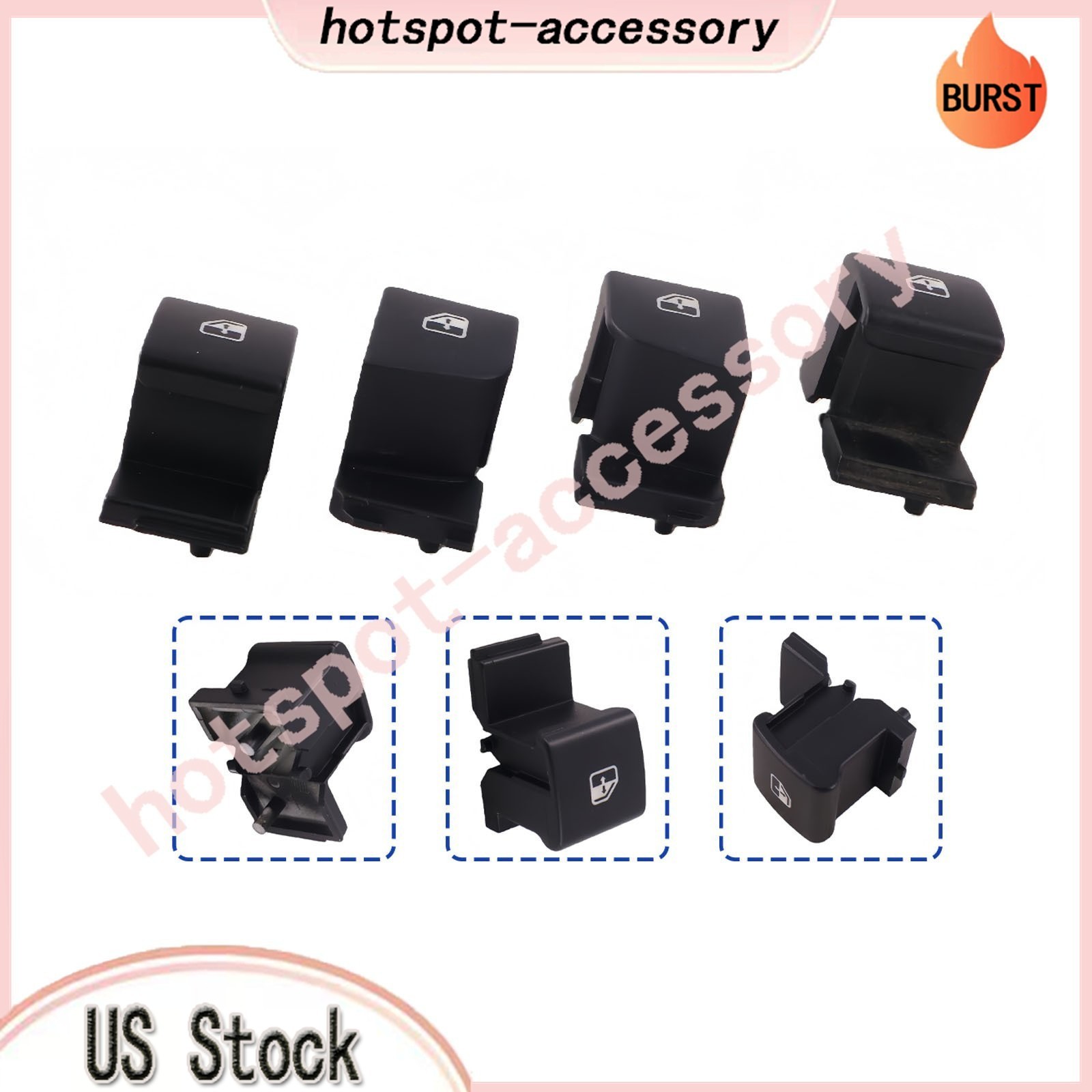 Maserati GranTurismo 2010-2019 FRONT Window switch P/N 247993