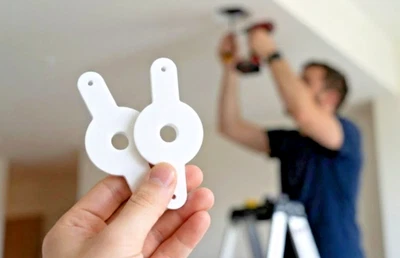 Ceiling Mount for WYZE CAM PAN V3 Wall Bracket - Color White - 2 Pack