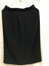 JH Collectibles Vintage Pencil Skirt Midi Slit High Waist Petites Size 6 Career