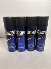 4 Pack Consort for Men Hair Spray Unscented Extra Hold 8.3 Oz
