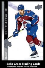 2020-21 Upper Deck Kiefer Sherwood #533 Colorado Avalanche NHL Hockey 