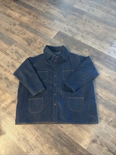 Vintage Sledge Denim Chore Jacket Coat Lined 4XL - Picture 1 of 7