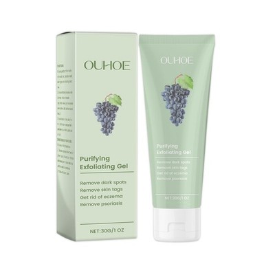 AHA Exfoliating Gel for Face, Brightening Pore Cleanser, Apple Acid Glycyrrhiza