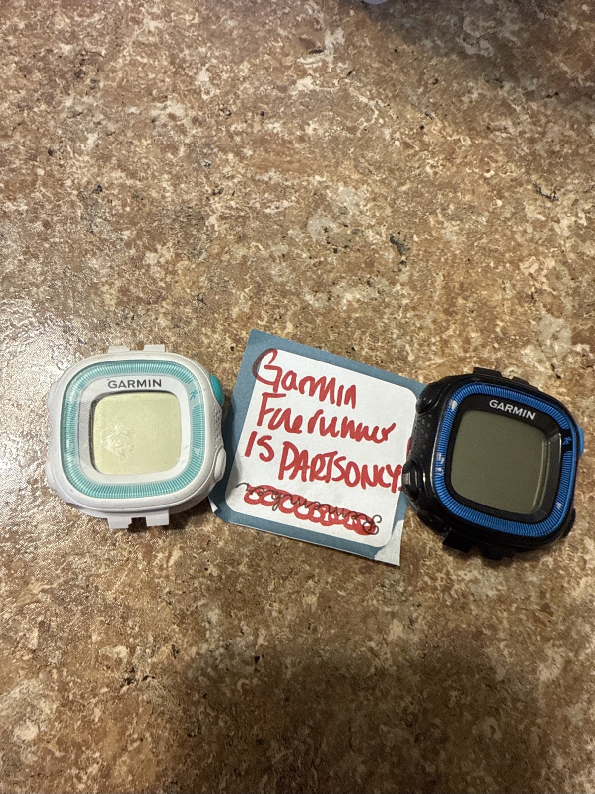 Garmin Forerunner 15 Fitness Watch Parts Only No Returns-image