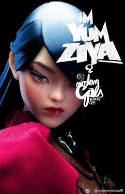 Underverse MODERN GALS YUM ZIYA Virtual Human 1/6th Collectibles