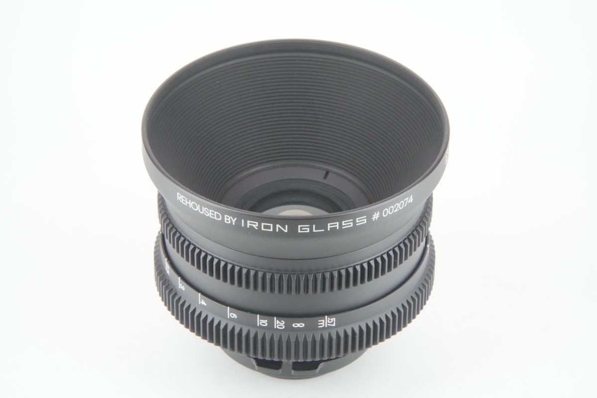 IRON GLASS 28mm F2.8 Soviet MKI Rehoused Cine Lens MIR 10A Black