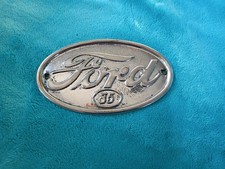 1938 1939 Ford 85 Truck Emblem Oval Side Flathead Pickup