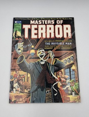 MASTERS OF TERROR #2 INVISIBLE MAN HG WELLS (MARVEL COMICS 1975) VG