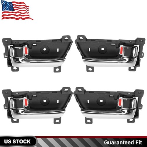 4X Interior Inside Door Handle Front Rear Left Right For 2011-2015 Kia 4X Interior Inside Door Handle Front Rear Left Right For 2011-2015 Kia