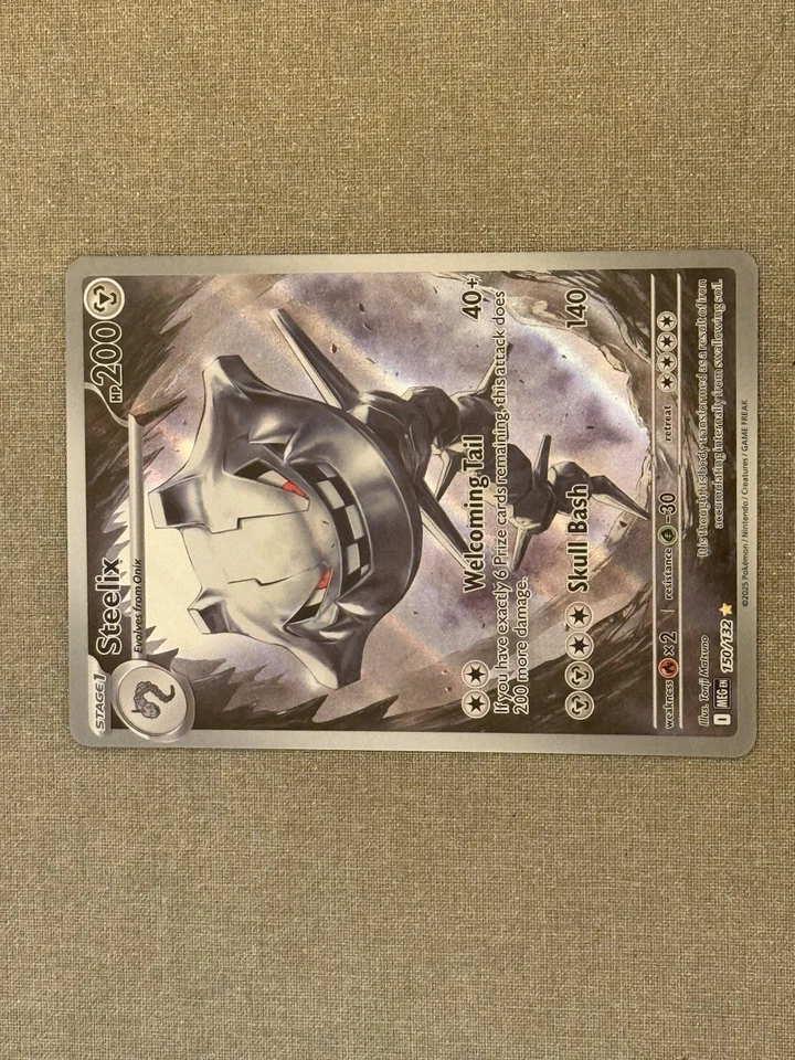 Steelix 150/132 Secret Rare Secret Wonders Pokemon Card - Image 3 of 4