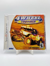 4 Wheel Thunder (Sega Dreamcast, 2000) CIB MINT Tested Complete Authentic