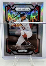 Ryan Zimmerman 2024 Panini Prizm Baseball - Silver Prizm Card# 181