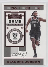 2019-20 Panini Contenders Game Ticket Red DeAndre Jordan #24 11ng