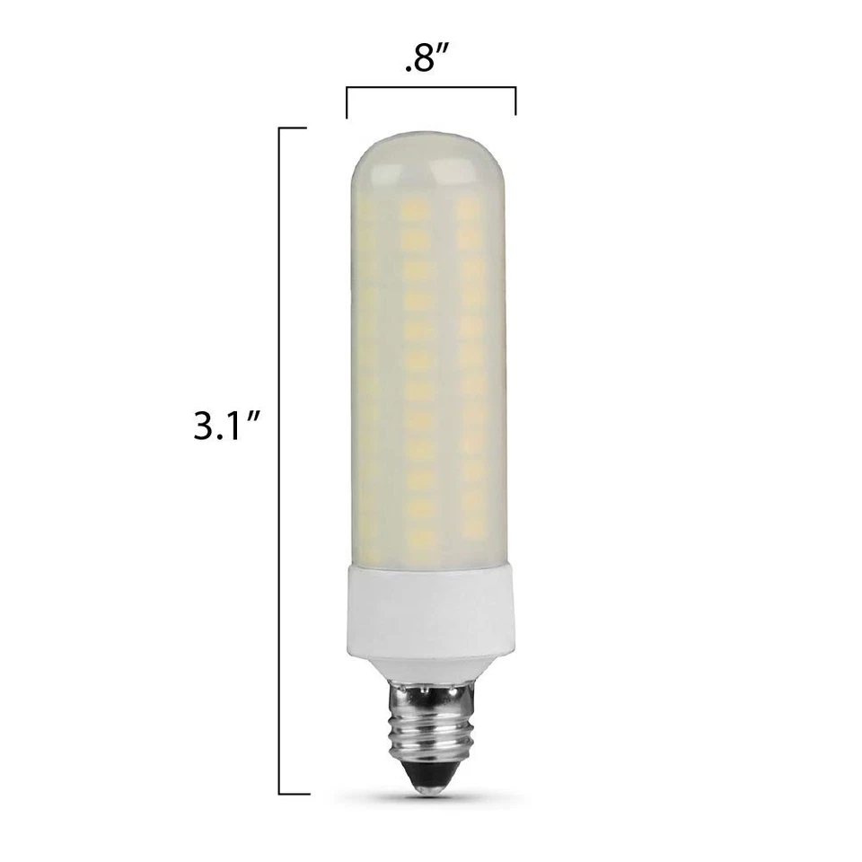 Feit Electric 3000K Warm White LED Dimmable Light Bulb 75W Equivalent 6.5W - Image 4 of 4