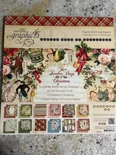 Graphic 45 12x12 Paper Pad - TWELVE DAYS OF CHRISTMAS