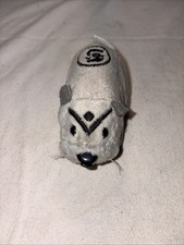 Cepia ZhuZhu Pets Kung Zhu Hamster Thorn Genin Gray Body Black Markings