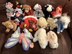 VTG 1990's - 2000 Vintage TY Beanie Babies Collection Lot Of 15
