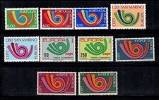 Europa CEPT 1973 Neuf ** 100% Corne postale