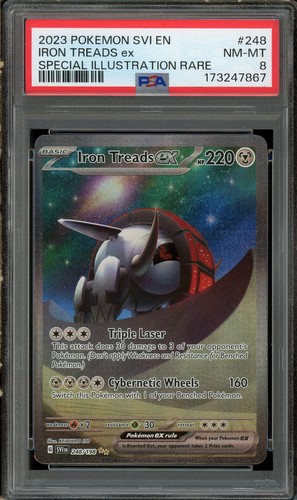 Iron Treads ex graded PSA 8 for sale on eBay