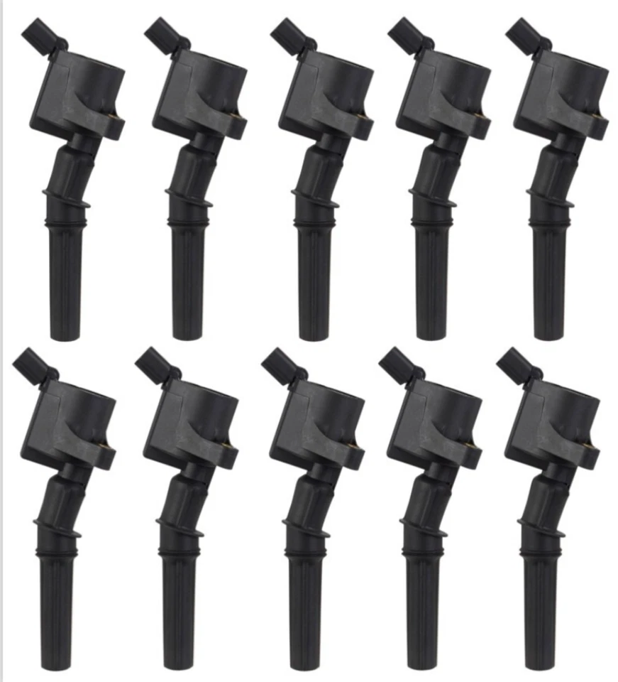 10个火花塞和线圈适用于福特 Excursion 2000 -05 6.8L V10 SP479 DG508 — 第 2/4 张图片