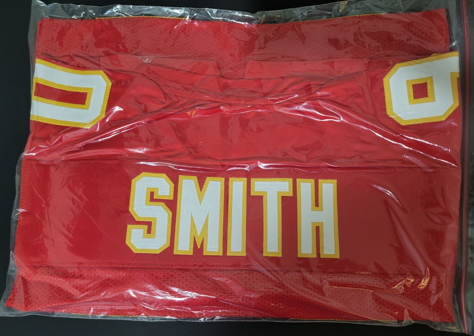 Kansas City Chiefs - Neil Smith Signed Custom Red Jersey-    JSA Auth