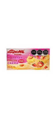 2 Pack Laposse Mazapan Fresas Con Crema C/U 160g