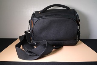 Dorr Large DSLR Camera Bag Orange and Black
