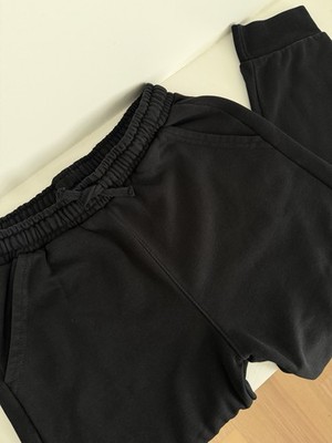 Boy s Black Jogger Pants Drawstring Elastic Waist Pockets Age 13-14 LC WAIKIKI